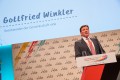 vida-Vorsitzender Gottfried Winkler beim 3. vida-Gewerkschafstag im Austria Center in Wien.