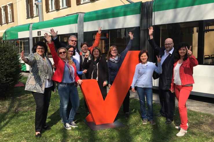 Das Team der vida-Landesorganisation Steiermark