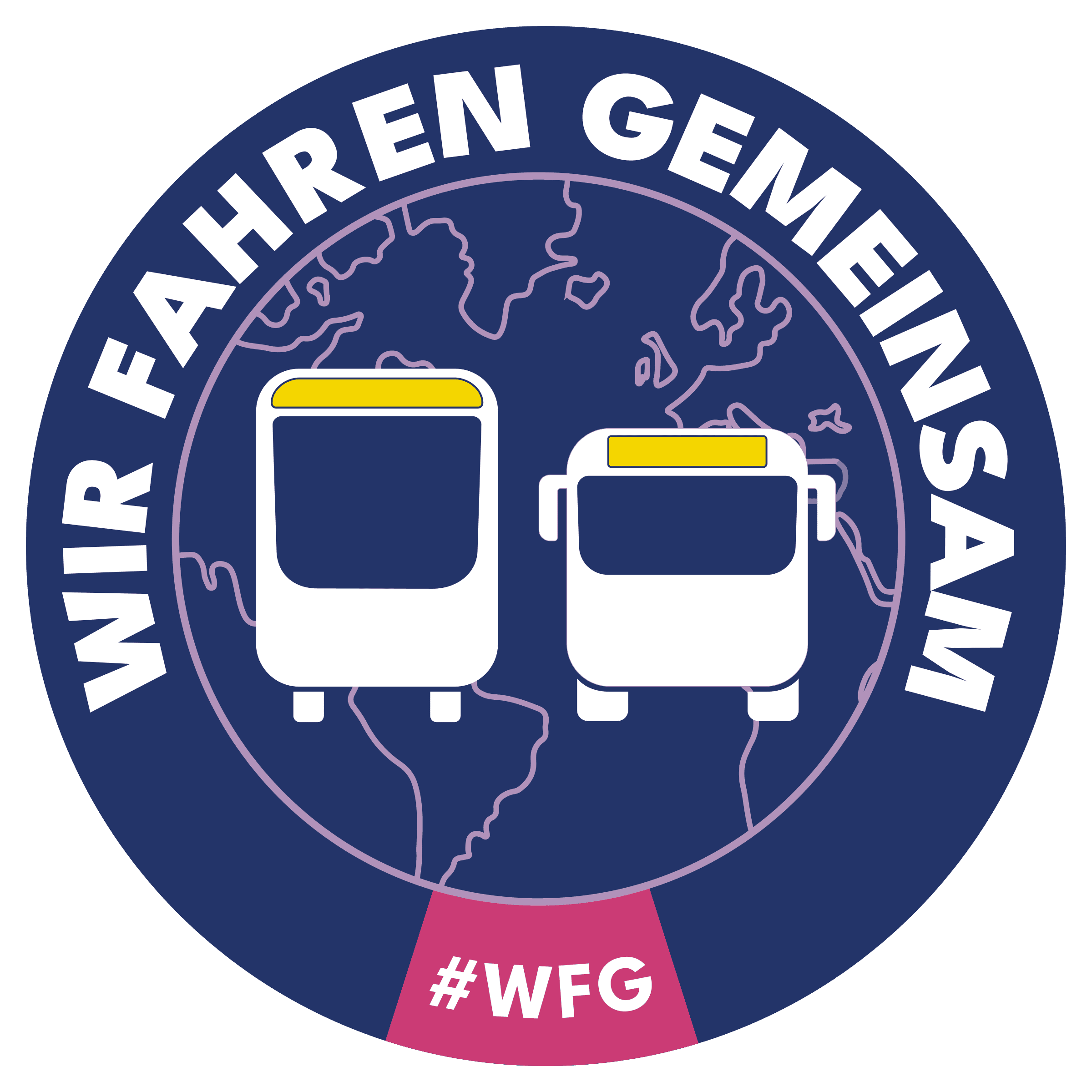 We drive together Logo