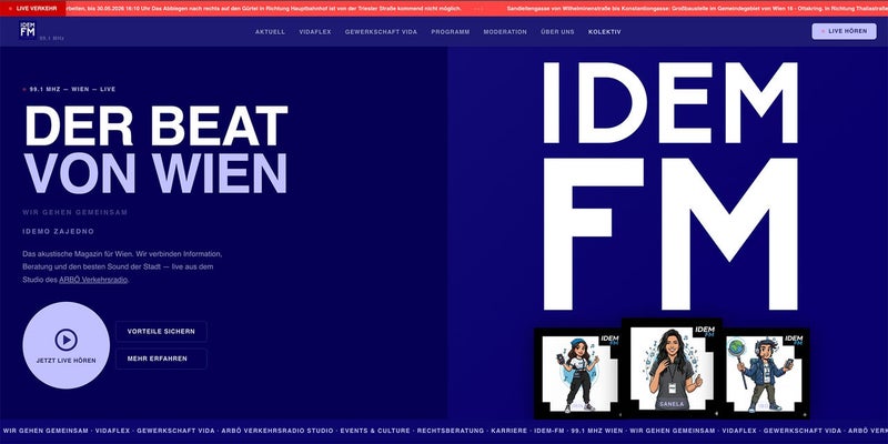 IDEM FM startet in Wien