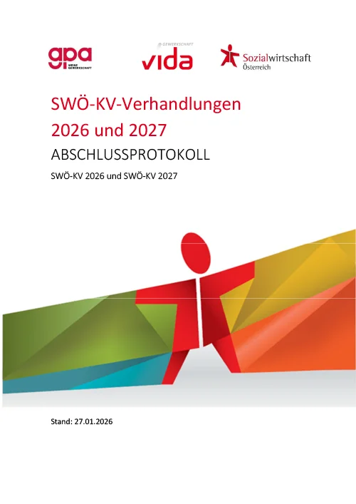 SWÖ KV-Verhandlungen Abschlussprotokoll