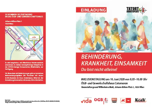 Programm und Einladung zur Inklusionstagung 2026