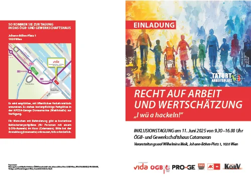 Programm der Inklusionstagung 2025