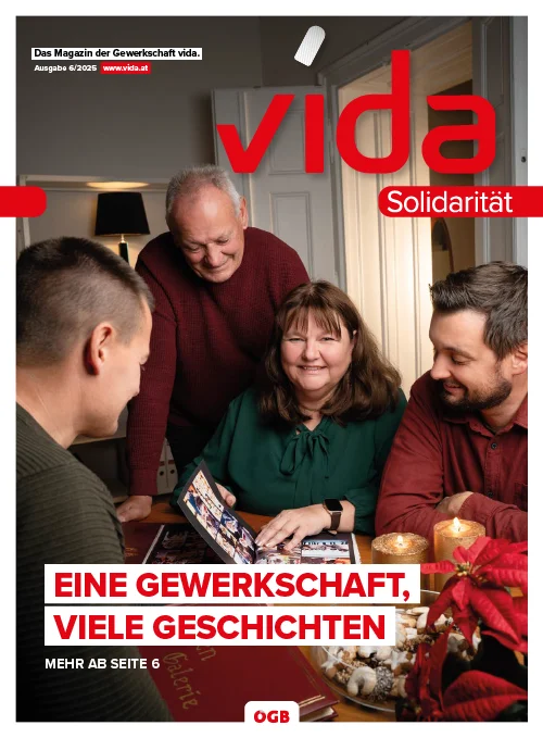 vida-Magazin 6/2025: Eine Gewerkschaft, viele Geschichten