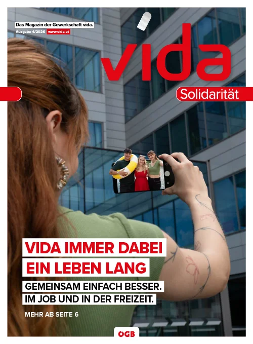 vida Magazin 4/2026:  vida immer dabei – ein Leben lang