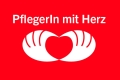 Logo Pflegerin mit Herz