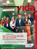 Cover vida Magazin 3/2018: Eisenbahn 4.0: Wie die Digitalisierung die Arbeitswelt verändert.