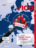 Cover vida Magazin 2/2019: Wir wählen unser Europa